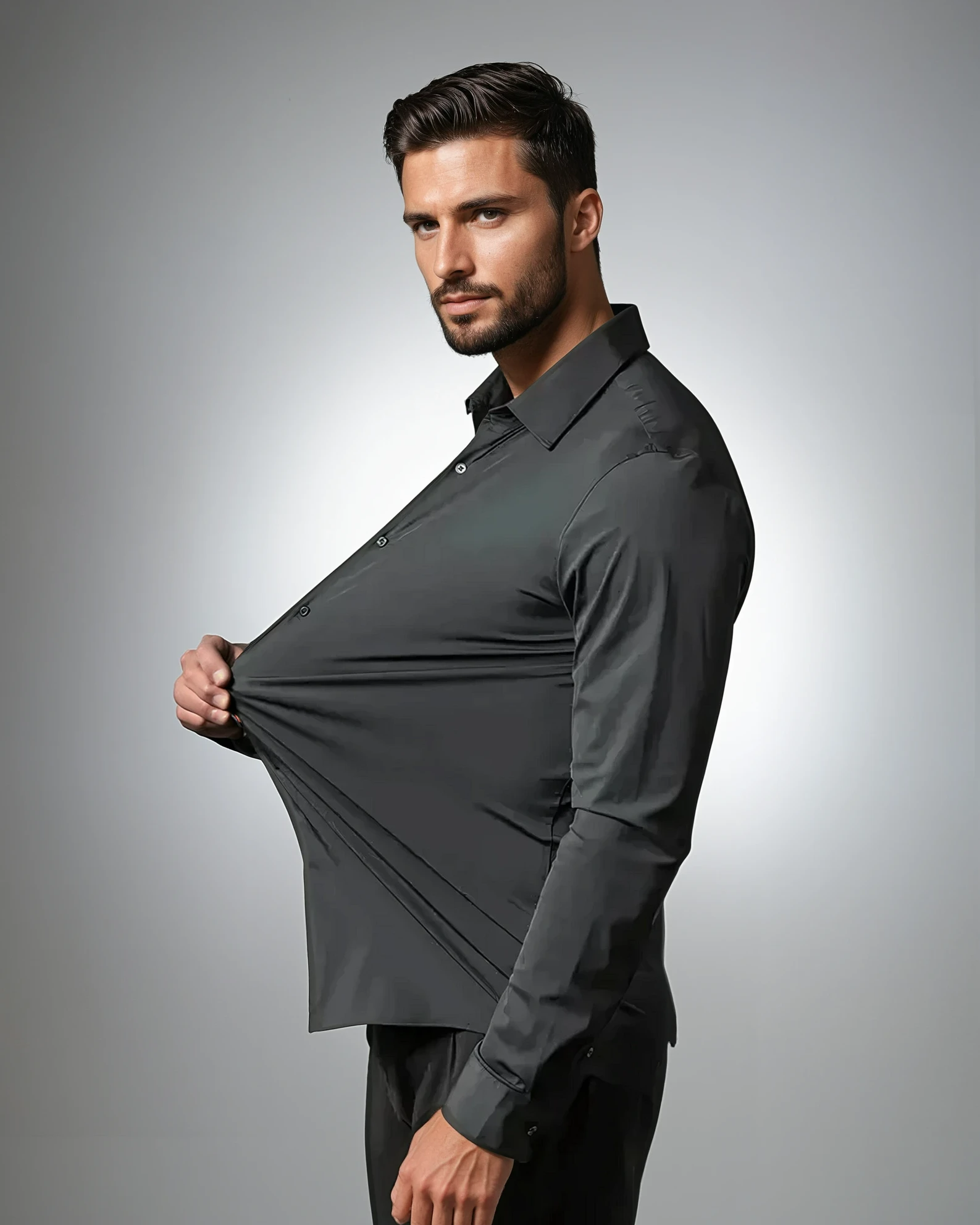 Wrinkle-Free Stretch Shirt