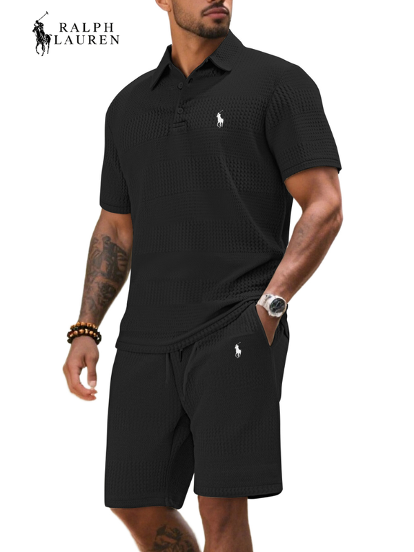 Everyday Waffle Polo Shirt Pack