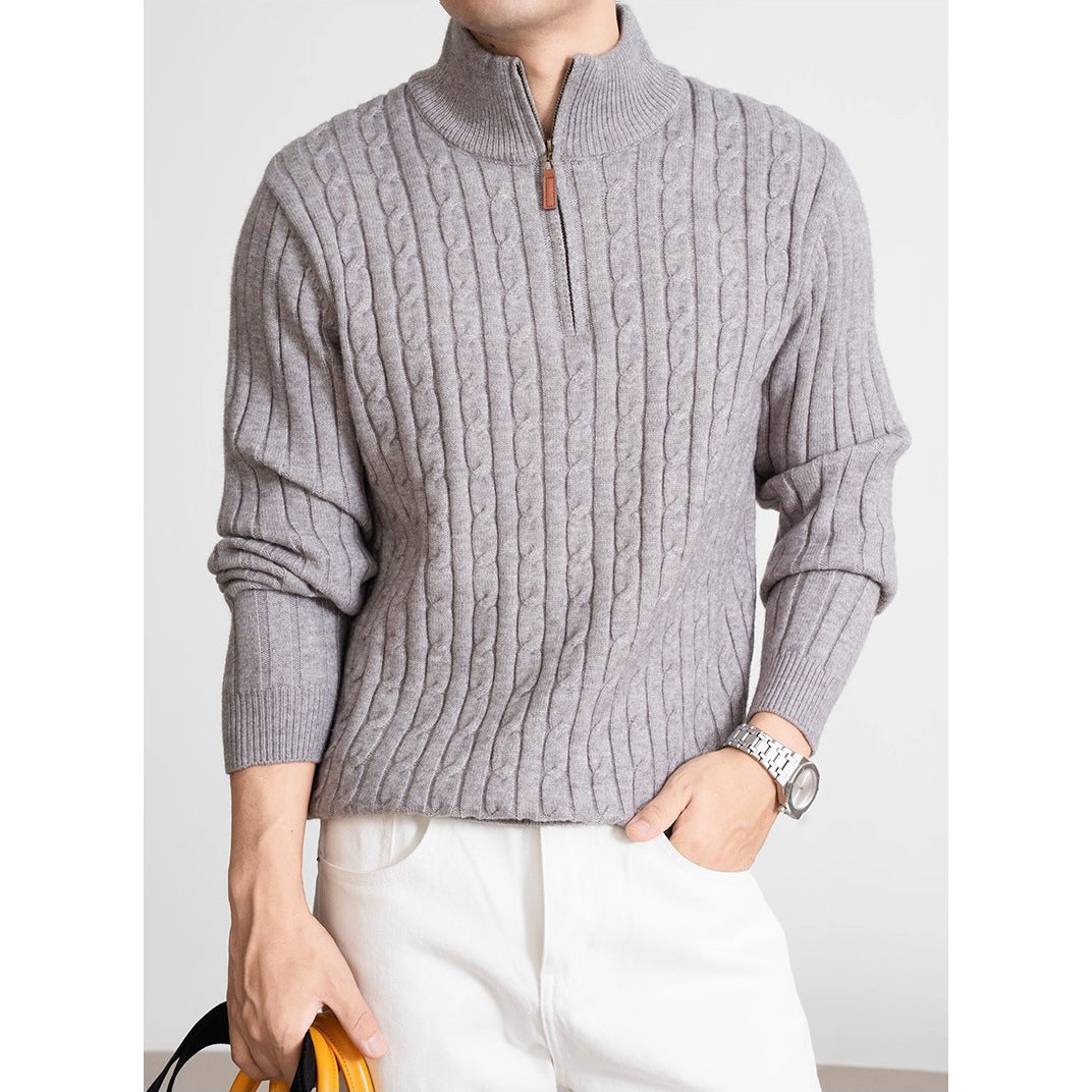 Half Zip - Cashmere Blend